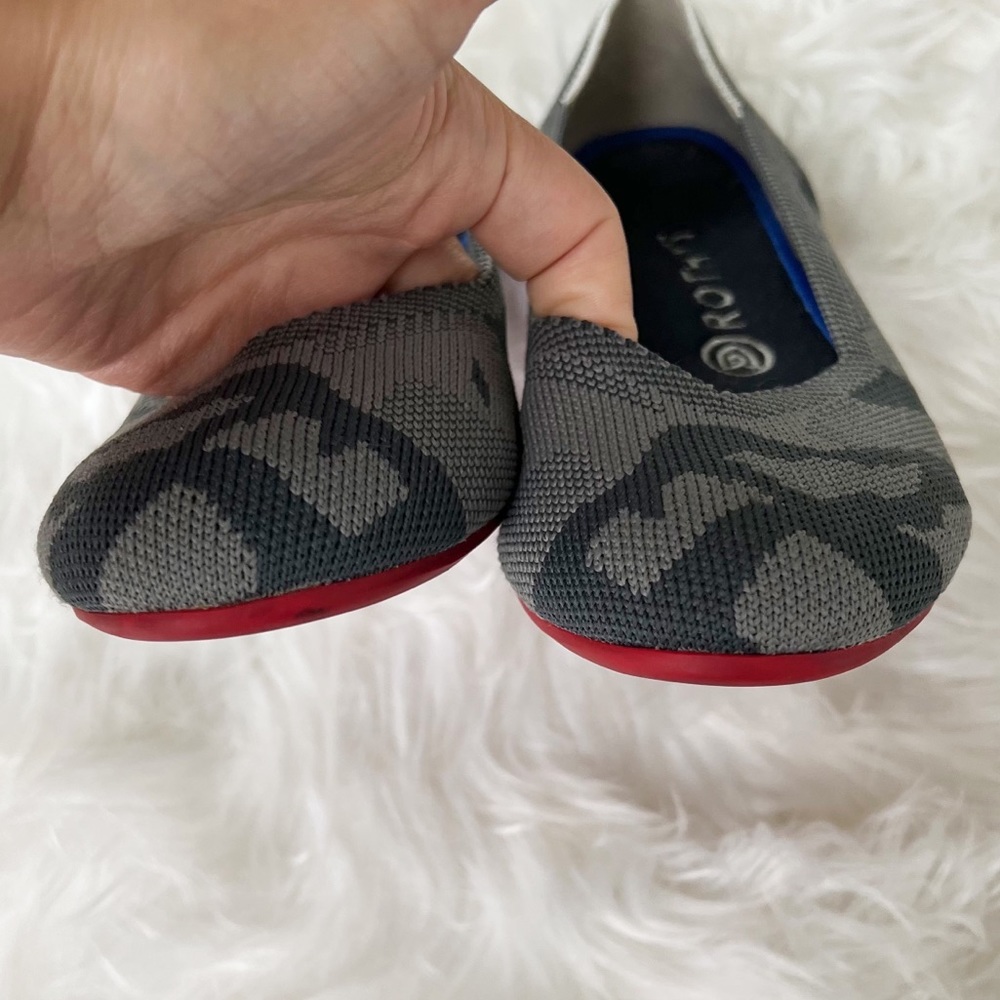 Rothy’s Retired Round Toe Grey Camo - Picture 5 of 6